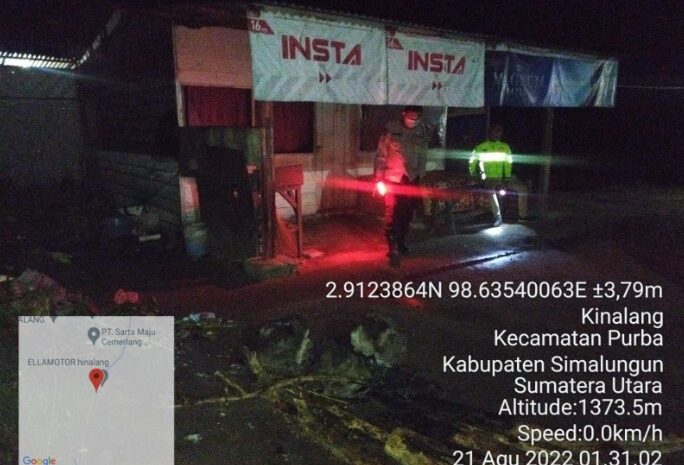  Pastikan Judi Tidak Beroperasi, Kanit Reskrim Polsek Purba Kembali Razia Seluruh Warung di Hinalang Simalungun