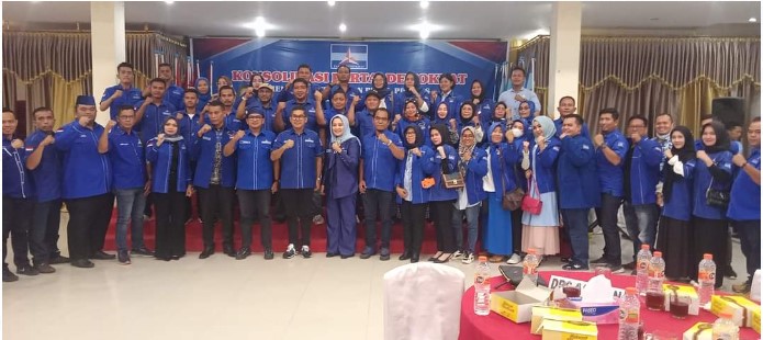 Gelar Konsolidasi, Partai Demokrat se-Sumut Siap Menang di Tahun 2024