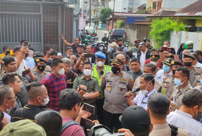 Dihadang Warga, Juru Sita PN Medan Gagal Eksekusi Rumah di Jalan Kuda