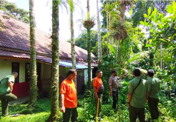 Polsek Pancur Batu Rutin Imbau Warga Tidak Melakukan Pembakaran Hutan dan Lahan