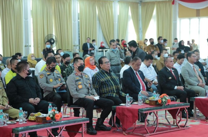  Wakapolda Sumut Hadiri Kesepakatan Kerjasama KONI Sumut Dengan Malaysia