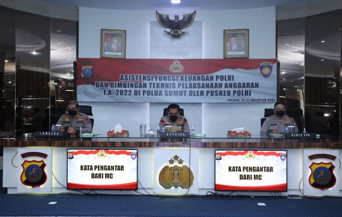  Buka Asistensi Fungsi Keuangan, Kapolda Sumut: Wujudkan Tertib Administrasi Pengelolaan Keuangan