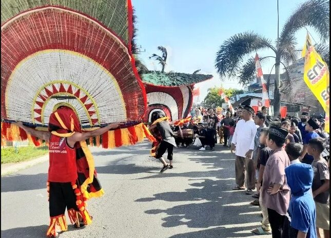 Polsek Beringin Laksanakan Giat Pengamanan Pawai Budaya Tahun Baru Islam 1444 H