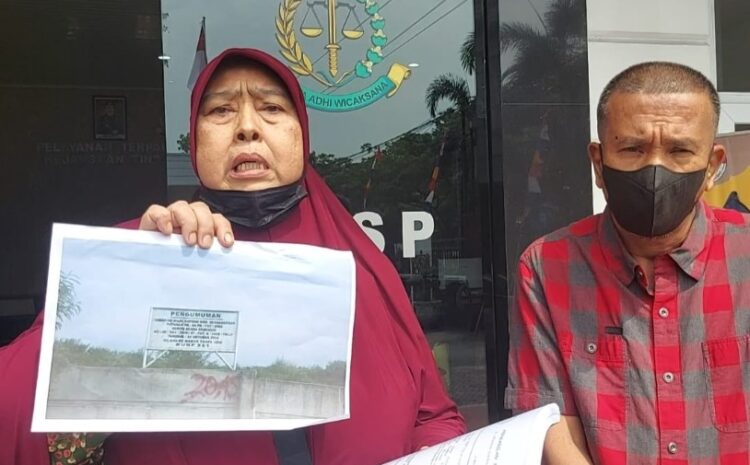  Merasa Korban Mafia Tanah, Pemilik Lahan 48,23 Hektar Desa Sampali Lapor Ke Kejati Sumut