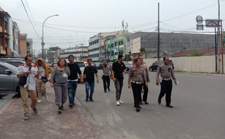  Kasatlantas Polrestabes Medan Survei Lokasi Event Street Race