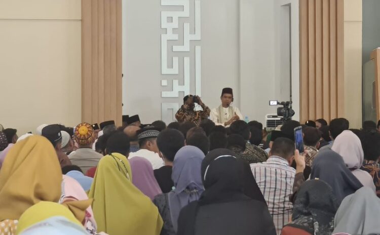 Polresta Deli Serdang Gelar Pengamanan Ustadz Abdul Somad di Masjid Al-Mutaqim