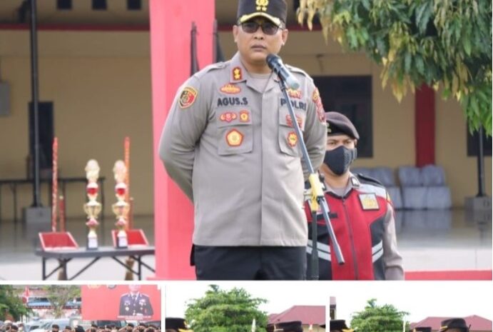  Wakapolresta Deli Serdang Anugerahkan Reward dan Punishment Kerbersihan Lingkungan Kerja Kepada Satfung dan Polsek Jajaran