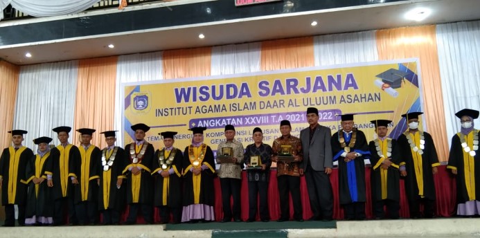 Bupati Asahan dan WaliKota Tanjung Balai Hadiri Wisuda Sarjana IAIDU