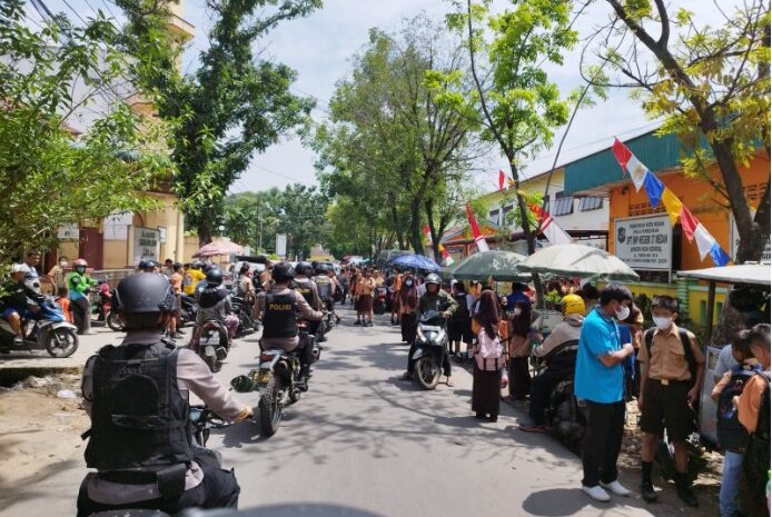  Polrestabes Medan Gelar Patroli Antisipasi Tawuran Antar Pelajar