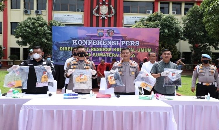  Polda Sumut Tangkap 2 Pelaku Pembunuhan dan Perampokan IRT