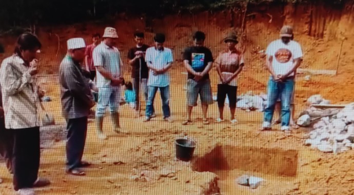  Panitia Berharap Donatur Tepati Janji Bangun Jambur Desa Tanjung Merahe