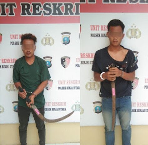Begal dan Geng Motor di Binjai Ditangkap