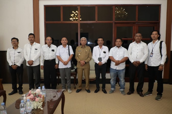 Bupati Ajak SMSI Astab Bangun Asahan Dengan Tupoksi Masing Masing