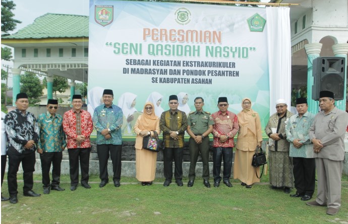  Kemenag Asahan Gelar Apel Siaga Kebangsaan dan Launching Ekstrakurikuler Seni Nasyid