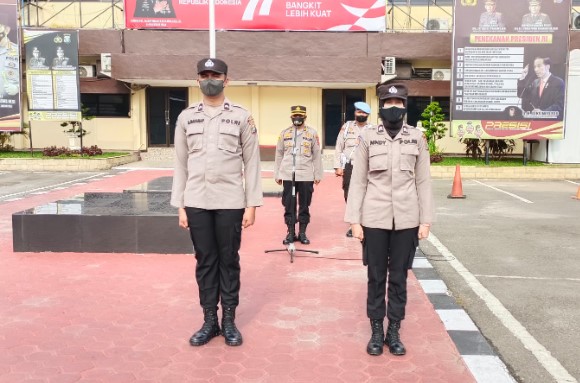  AKBP Johanes Pimpin Apel Pagi Polrestabes Medan, Personil Diingatkan Laksanakan Tugas Penuh Tanggung Jawab