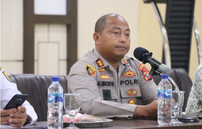  Kapolres Sergai Pimpin FGD Persiapan Pengamanan Kenaikan Harga BBM