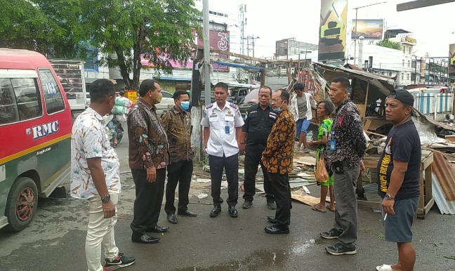  Pedagang di Terminal Aksara Kosongkan Lapak Secara Sukarela