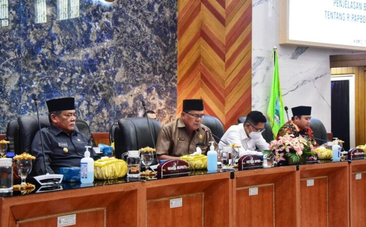 Wabup Deli Serdang Sampaikan Nota Keuangan Ranperda Perubahan APBD 2022