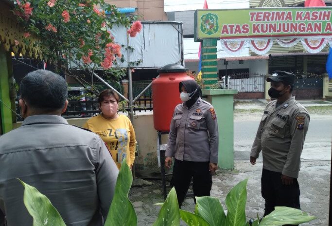  Binmas Polrestabes Medan Ajak Warga Kelurahan Pulo Brayan Kota Pelihara Kamtibmas