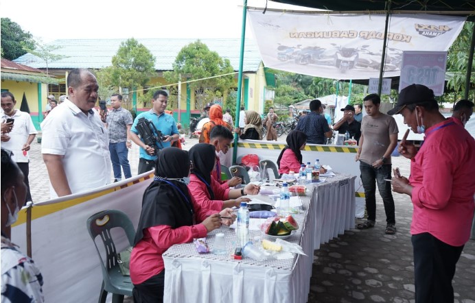 Wakil Bupati Asahan Monitoring Pelaksanaan Pilkades