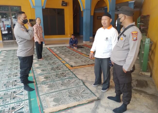 Binmas Polrestabes Medan Tekankan Jemaah dan Pengurus Masjid di Jalan Timor Jaga Kamtibmas Tetap Kondusif