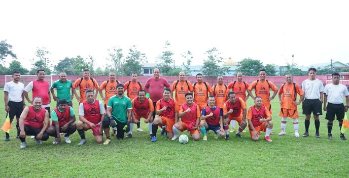 Peringati Hoarnas, Forkopimda Asahan Gelar Laga Persahabatan dengan OPD Plus