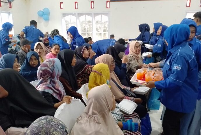 Peringatan HUT Partai Demokrat Ke-21 di Kabupaten Asahan Diwarnai Aksi Sosial