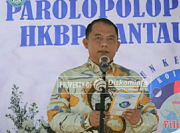 Hadiri Pesta Parolopolopon Tahun Kesehatian HKBP, Bupati Labuhanbatu: “Satu Pemikiran Karna Kita Semua Saudara”