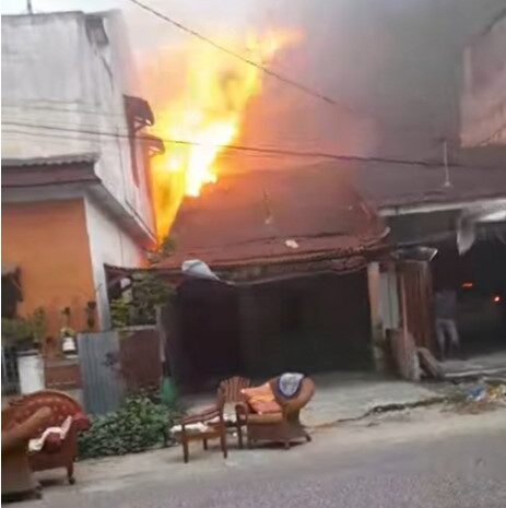  Sirandorung Berduka, 8 Rumah Ludes Dilahap Sijago Merah