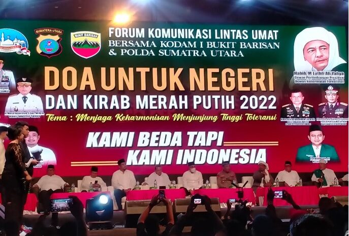  Kegiatan Doa Untuk Negeri di Lapangan Benteng Berlangsung Sukses