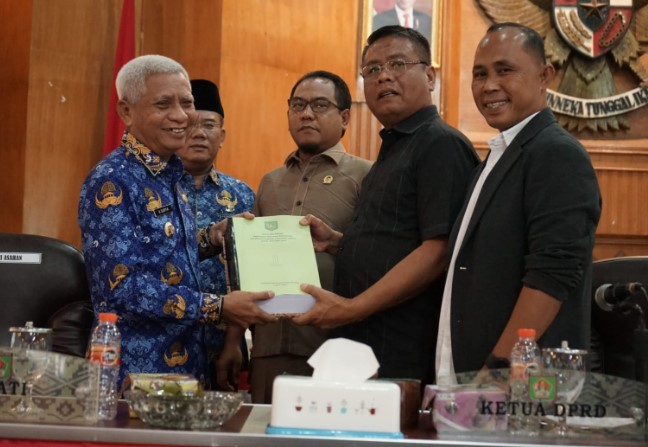  Bupati Asahan Sampaikan Nota Keuangan dan Ranperda Tentang Perubahan APBD TA 2022