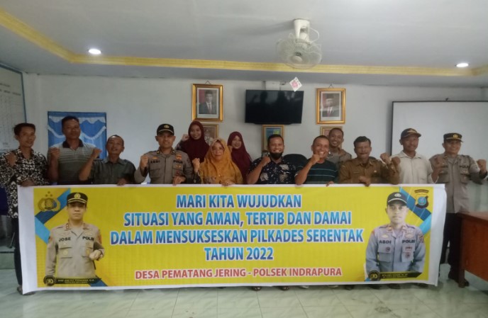 Ciptakan Suasana Aman dan Kondusif, Polsek Indrapura Gelar Silaturahmi dan Koordinasi