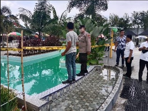 Anak Pengunjung Tewas di Kolam Renang Water Land, Polisi Gelar Olah TKP