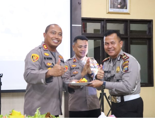  Polres Sergai Gelar Syukuran Hut Lantas Ke-67