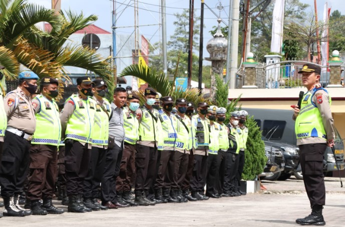  Kapolres Simalungun Siapkan 200 Personel Pastikan Keamanan Kejuaraan APRC Parapat Berjalan Lancar