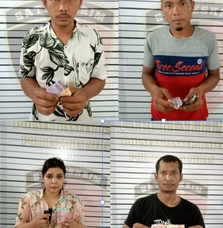  Polsek Pancurbatu Gerebek Judi Tembak Ikan Desa Bandar Baru