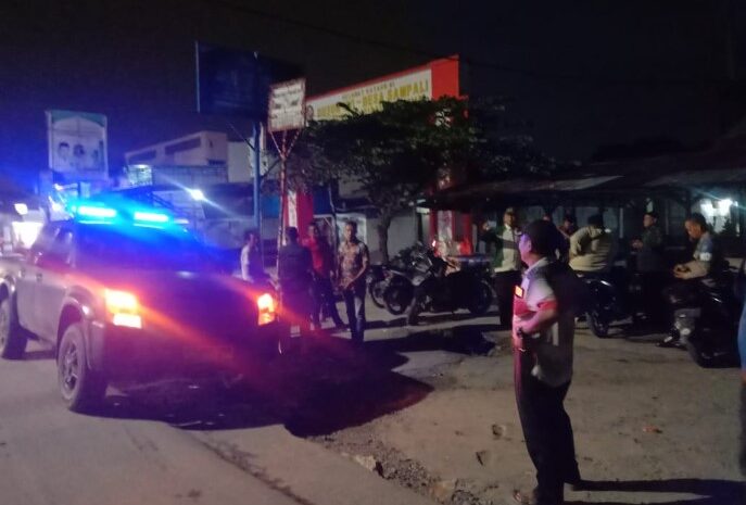  Polsek Percut Sei Tuan Patroli Mobile Hunting, Tiga Remaja Tawuran Diamankan