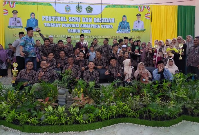  Keempat Kalinya, Sergai Raih Juara Umum FSQ Tingkat Provsu