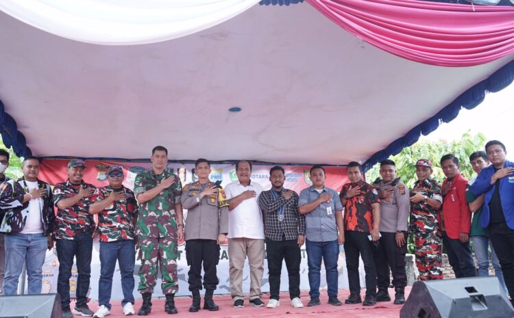  Wakil Bupati Hadiri Peresmian Kampung Kebangsaan Polres Asahan