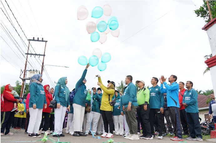  Sabtu Sehat Ceria Bangkitkan Ekonomi Keluarga (Sehari Boga) Kelurahan Air Jamban