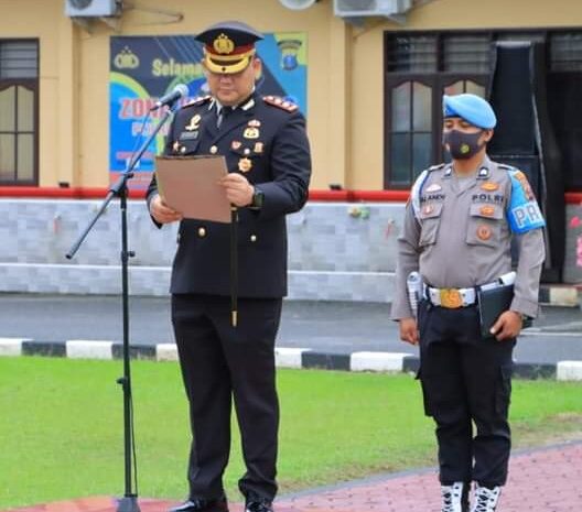 Usung Tema “Bangkit Bergerak Bersama Pancasila”, Polres Labuhanbatu Gelar Upacara Peringatan Hari Kesaktian Pancasila