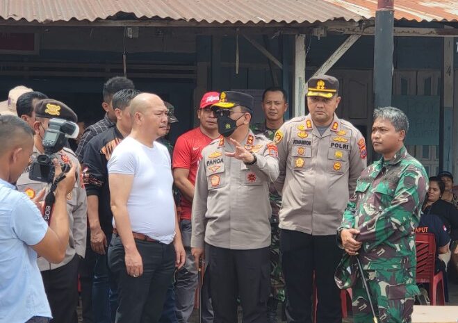 Polda Sumut Turunkan 100 Pasukan Brimob Jalankan Tugas Kemanusiaan Bantu Korban Gempa di Taput