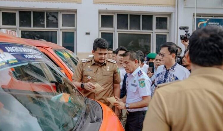  900 Angkot dan Penumpang Dapat Subsidi Pemko Medan Melalui Aplikasi Sibonas