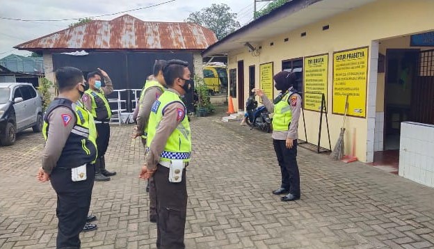  Polantas Polrestabes Medan Atur Jalur Wisata Medan-Berastagi