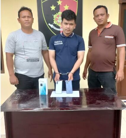  Pencuri Hp Asal Dairi Diringkus Polsek Medang Deras