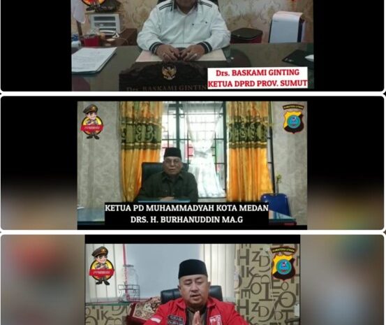  Seluruh Elemen Masyarakat di Sumut Dukung Polrestabes Medan Berantas Judi, Narkoba dan Pekat