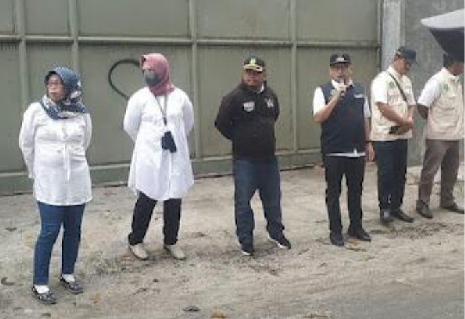 Camat Medan Deli Pimpin Langsung Kegiatan Gomas