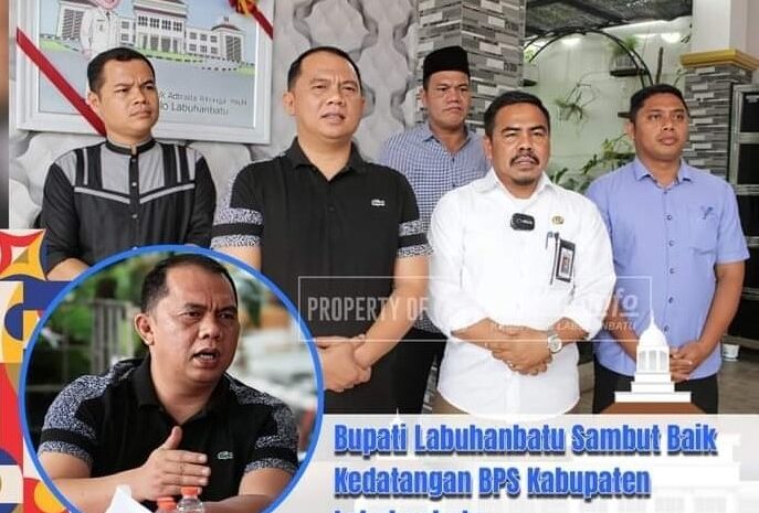 Regsosek 2022 Dimulai, Bupati Labuhanbatu Orang Pertama Didata BPS