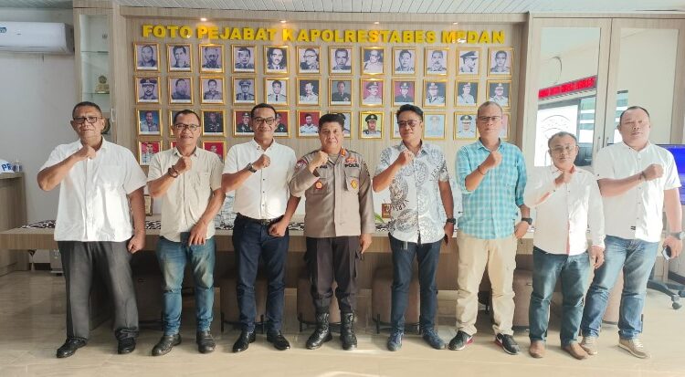 Polrestabes Medan Terima Audiensi DPD HPJ Sumut