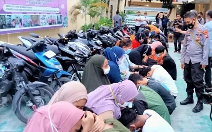 26 Anggota Geng Motor Menangis Sujud Dihadapan Orang Tua, Kapolrestabes Medan Minta Agar Dilakukan Pengawasan